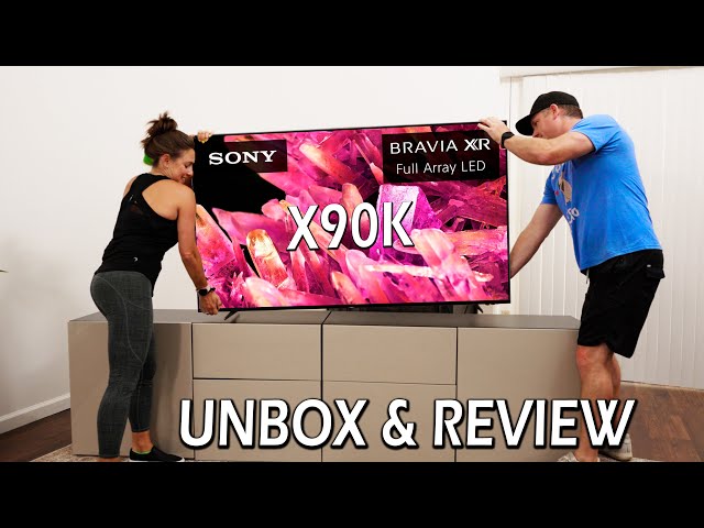 Bidrag Tøj Ansættelse Sony X90K 4K HDR Full Array LED Google TV - Unbox & Review - YouTube
