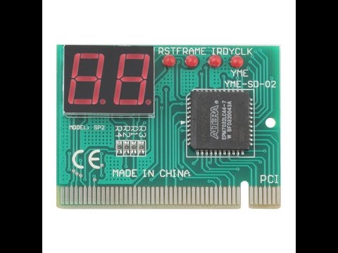 карта PCI post code (для ремонта материнских плат)