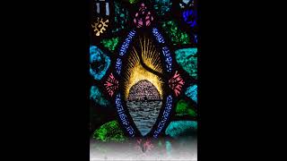 St Gormgail the Confessor's stained-glass window by Harry Clarke