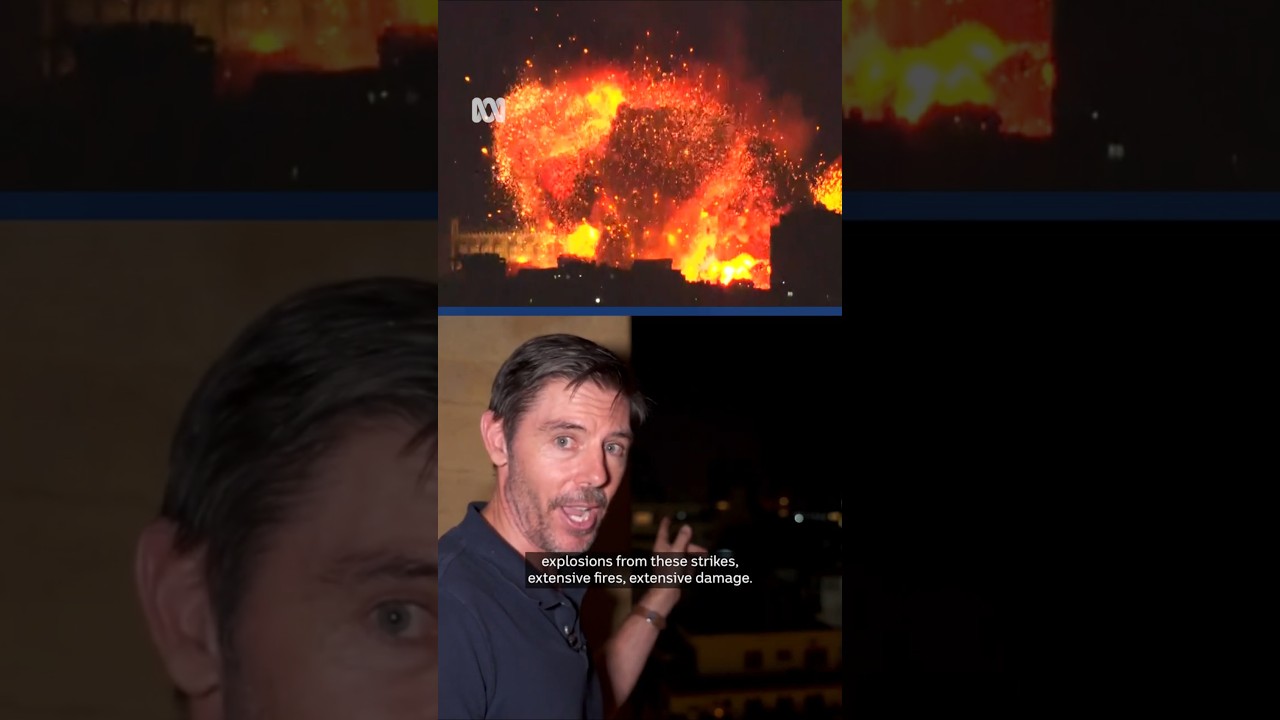 Massive explosions in Beirut after Israel warns residents to leave | ABC News