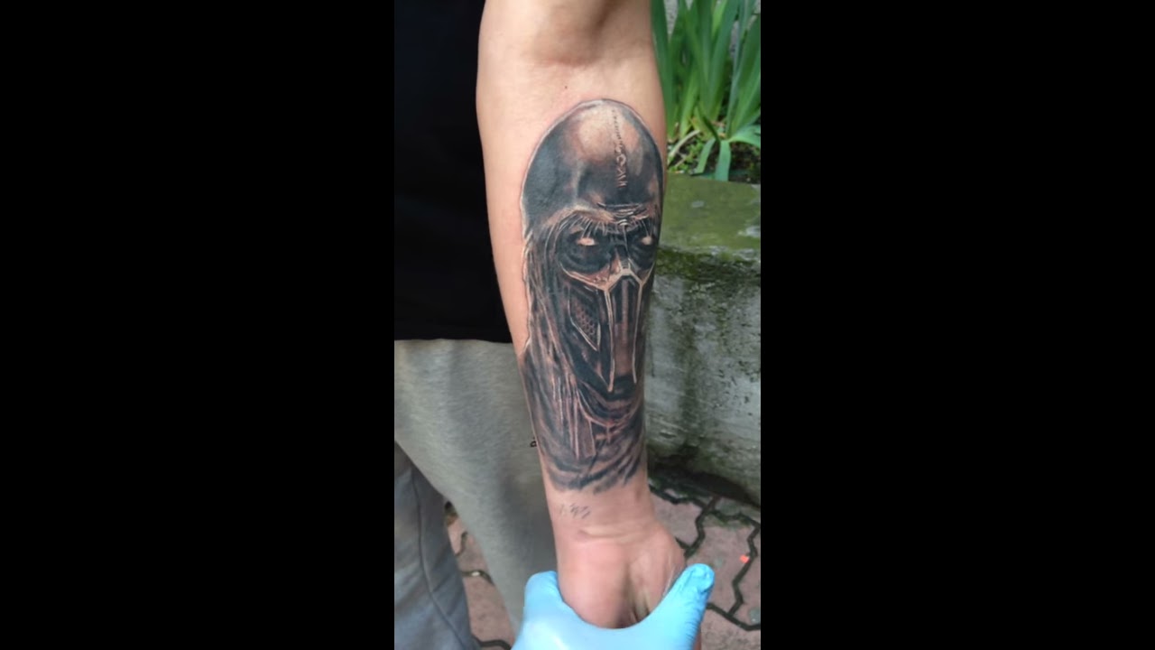 My Noob Saibot by Adam Miller at Mimsys Trailer Trash Brisbane Australia   rtattoos