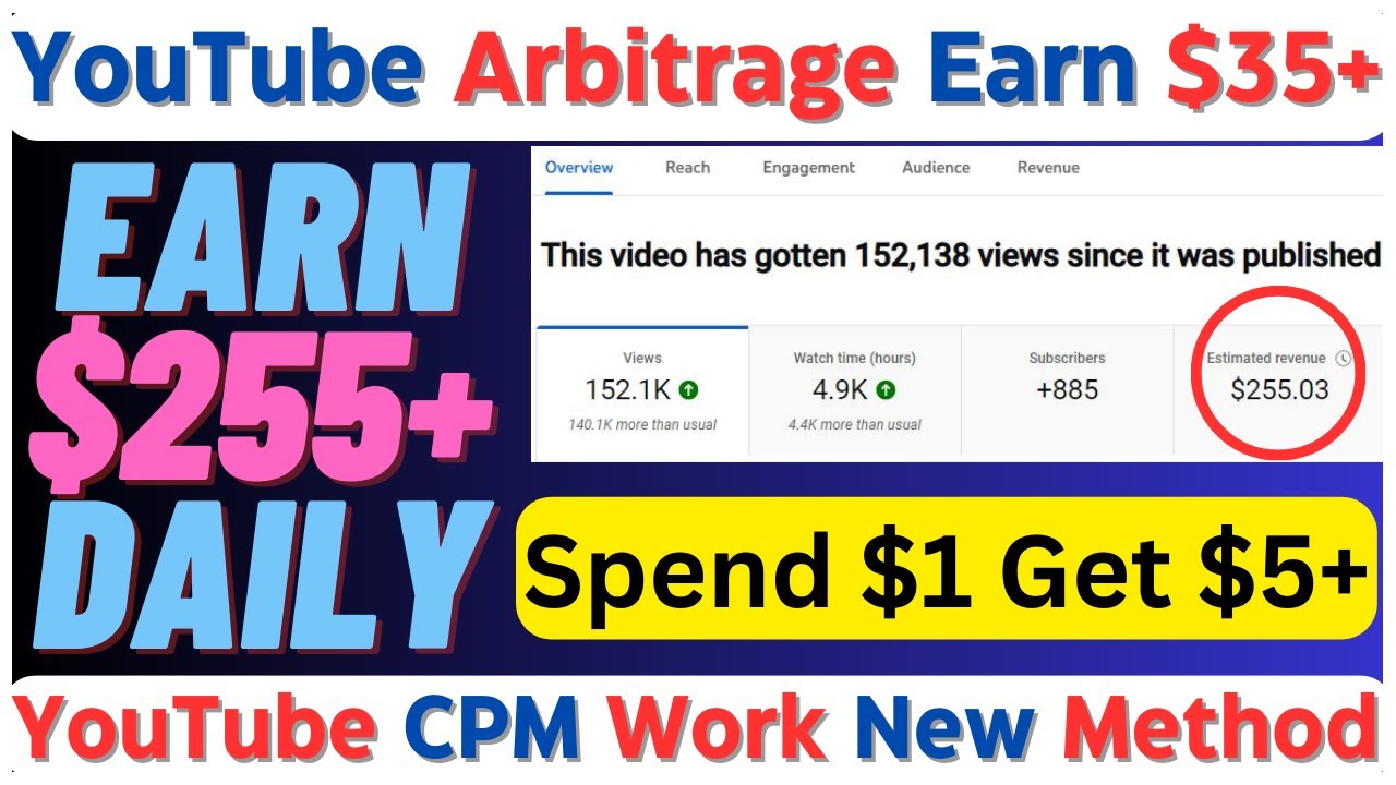 CPM Overview 2023. CPM Method Self Clicking April 2023. Unlimited  Earning Trick - video Dailymotion