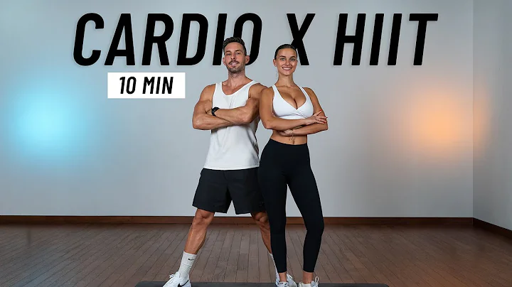 10 MIN CARDIO HIIT WORKOUT - ALL STANDING - Full Body, No Equipment, No Repeats