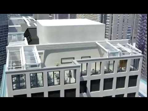 Retractable Hotel Rooftop Enclosure by Roll-A-Cover