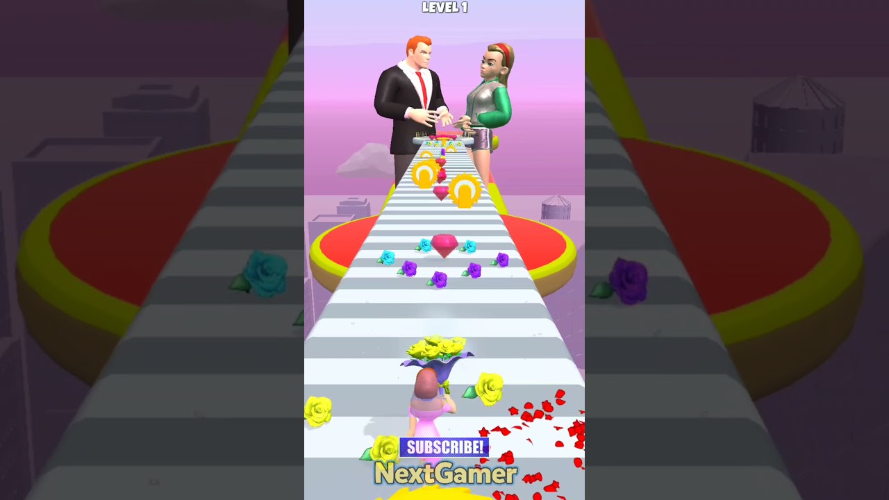 Wedding Rush 👰💐Mobile Gameplay By NextGamer (Android,iOS) Level 1