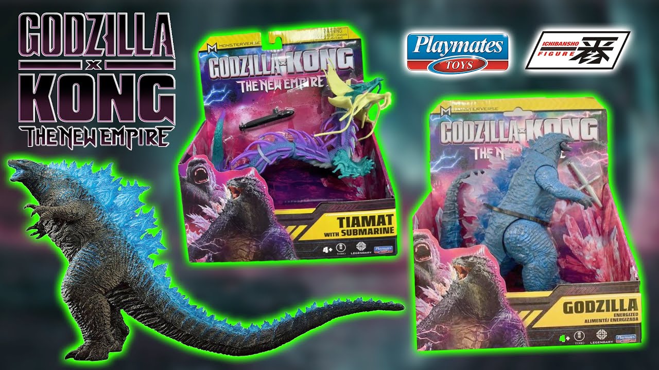 REVEALED! Energized Godzilla Playmates & Ichibansho Heat Ray