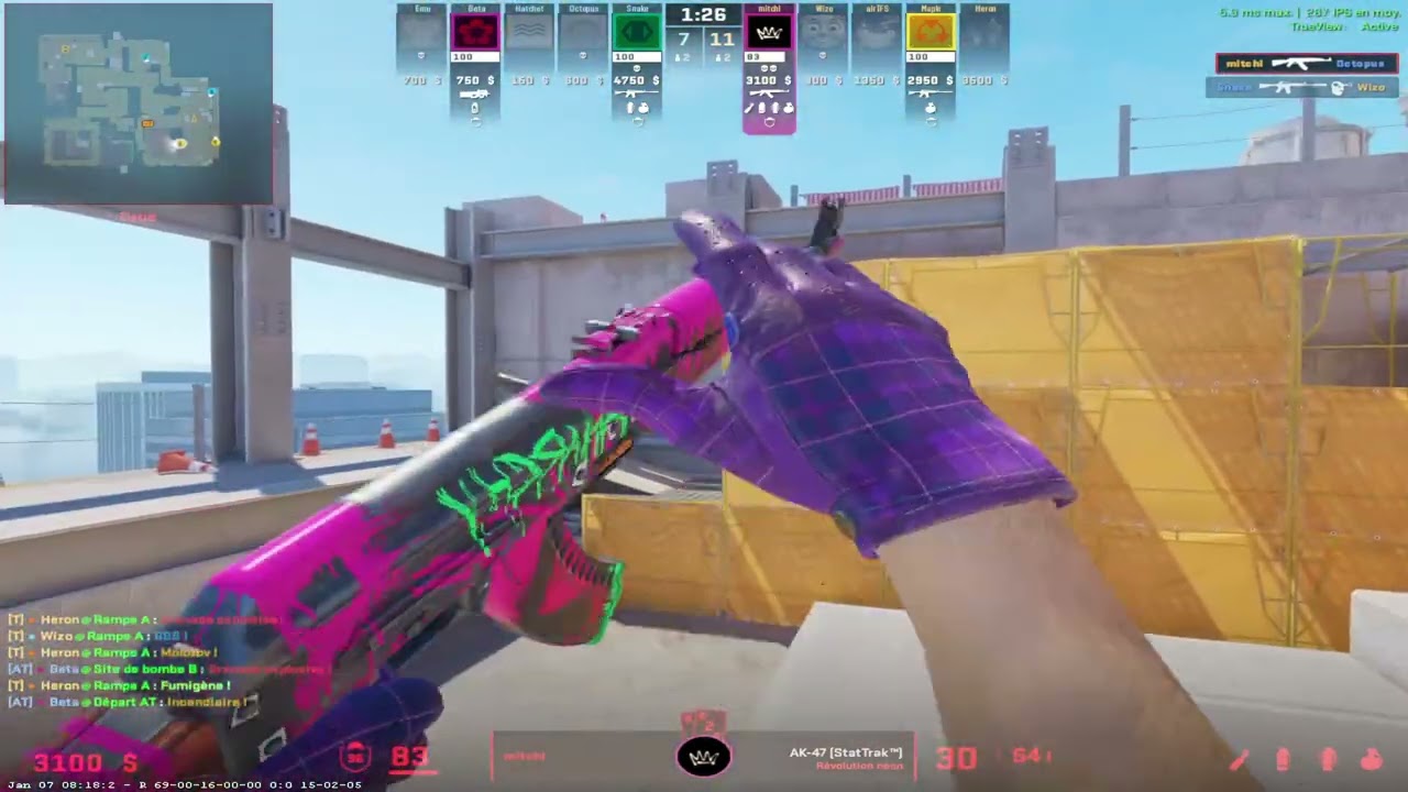 MITCHI playing vertigo