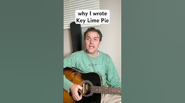 the story behind my song Key Lime Pie 🍋‍🟩