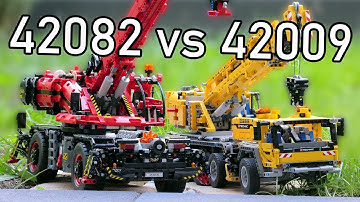LEGO 42009 vs LEGO 42082 | LEGO Cranes 42009 vs 42082 | Best Crane 42082 vs 42009 | LEGO Compare