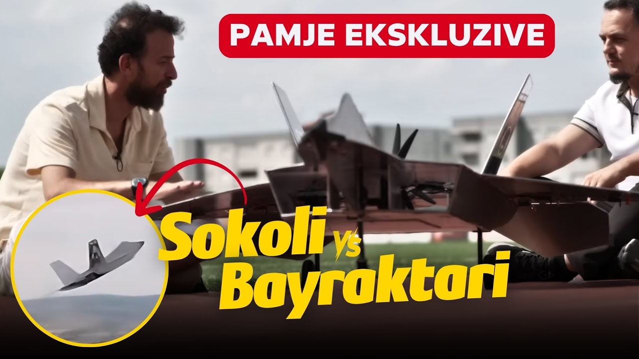 SOKOLI, droni “MADE IN KOSOVA”, që do ti bëjë konkurrencë Bayraktarit Turk! 🚀🛩️