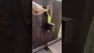 8 Foot Book Matched Table And Base With An Orange Key.