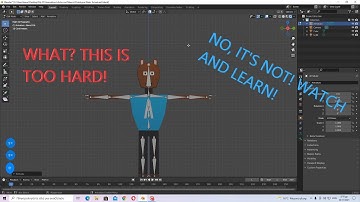 How to Make an Average Rig in Blender 2.9 | For Amateur Programmers