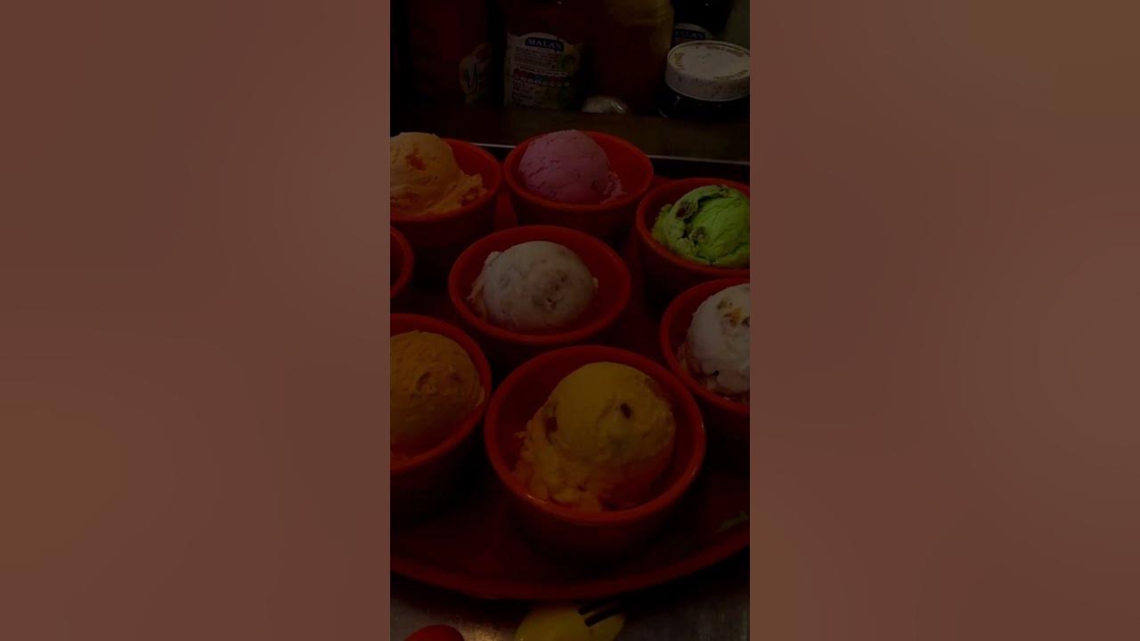 FIRST ICE CREAM THALI COST 500/ YouTube