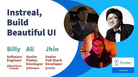 June Flutter Meetup - Instreal, Build Beautiful UI by Billy, Ali and Jhin