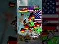 Does your country support Germany or the USA ? #geography #mapping #europe #trending #shorts
