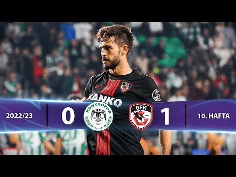 A. Konyaspor - Gaziantep FK (0-1) Highlights/Özet | Spor Toto Süper Lig - 2022/23