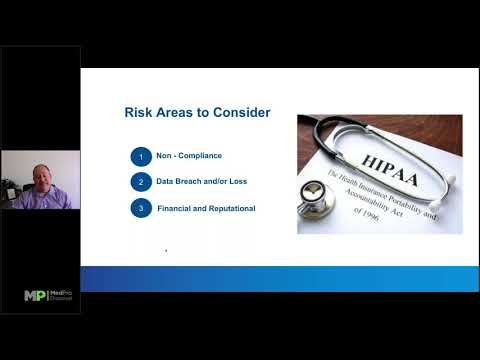 MedPro Disposal HIPAA Webinar Series Episode 1 - Risk Areas