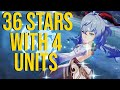 I Got 36 Stars... Using Two Characters per side