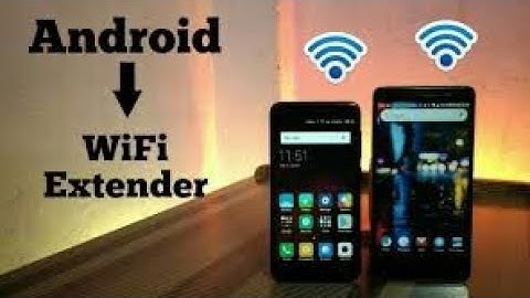 Use your android device as a WiFi repeater [NO ROOT]