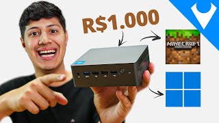 FIM para NOTEBOOK fraco! MINI PC de MIL REAIS é melhor! UNBOXING
