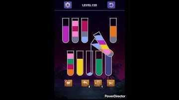 Water Sort Puzzle Level 139 #watersortpuzzle #gameshorts #ゲーム