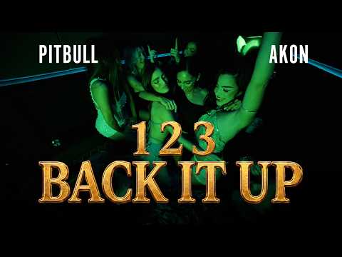 Pitbull x Akon - 1 2 3 Back It Up  (Visualizer)