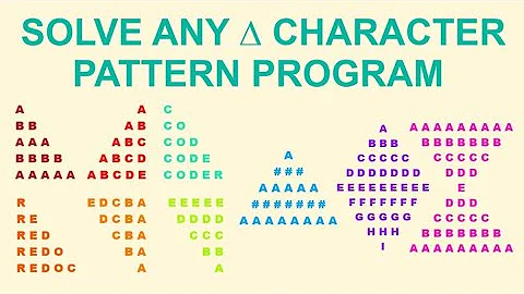 Solve any Character or String pattern in Java