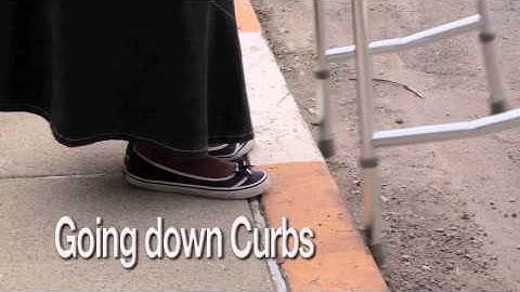 Going Up and Down Curbs