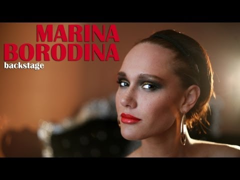 Marina Borodina (backstage)