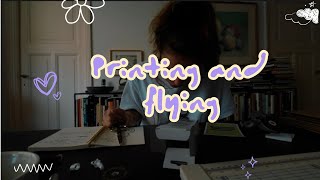 𝐃𝐞𝐩𝐨𝐭 𝐕𝐋𝐨𝐠  [ 39 ] - printing and flying 🦋