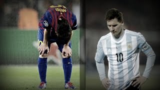 Lionel Messi ● 10 Great Performances at Defeats/Losses