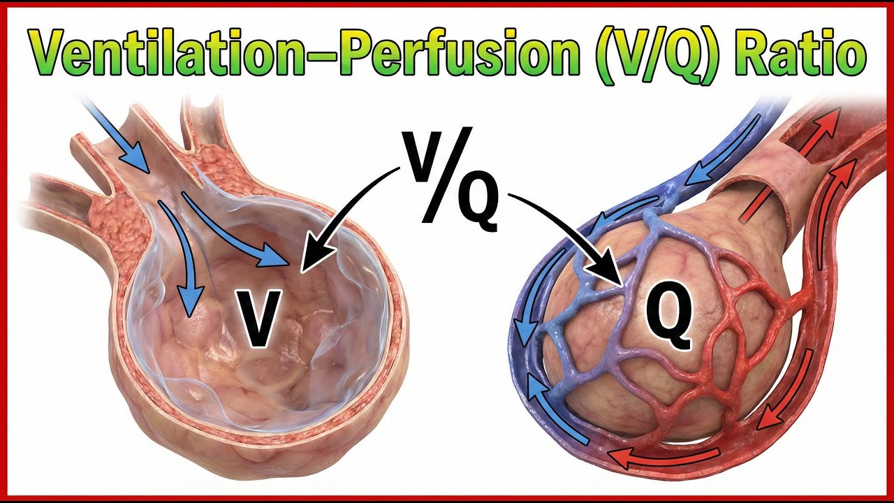 11. Физиология дыхания. Соотношение вентиляции и перфузии.
