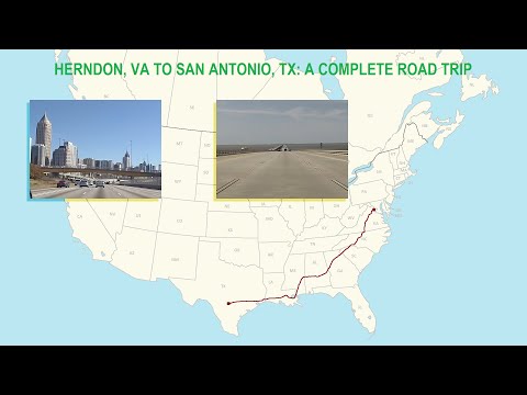 Herndon, VA to San Antonio, TX: A Complete Road Trip