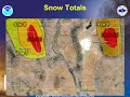 Weather Briefing for rain and snow event on Jan 30th through 31st