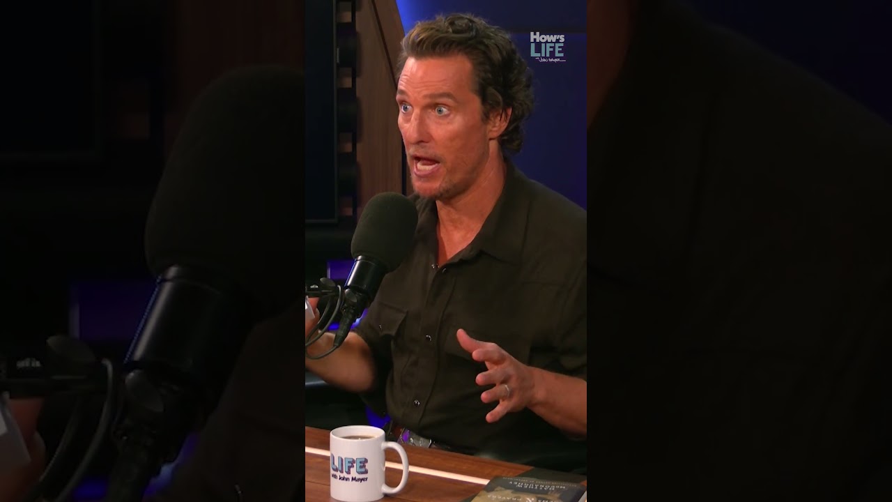 Matthew McConaughey Thinks Long and Hard Before Answering His Kid's Questions