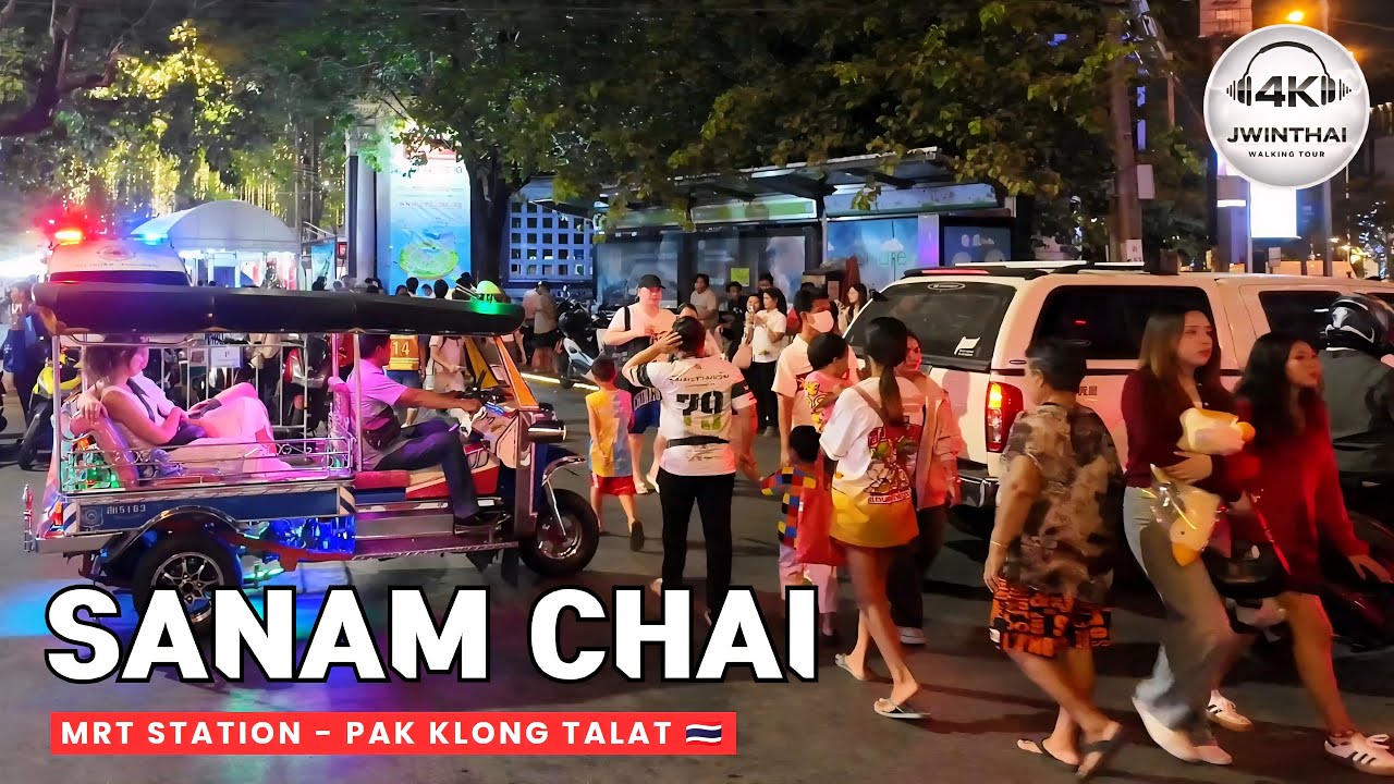 [4K] Chao Phraya Riverside Festival Day Walk in Bangkok 🇹🇭 Walking Tour