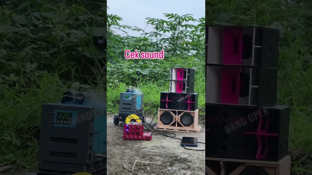 cek sound mini sound system