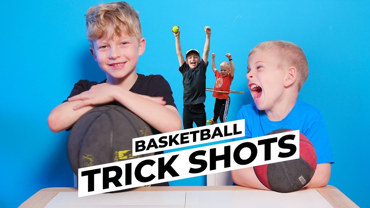 Basketball Trick Shots Kids Edition YouTube