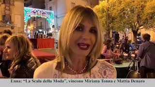 Enna “La Scala della Moda”, vincono Miriana Tonna e Mattia Denaro