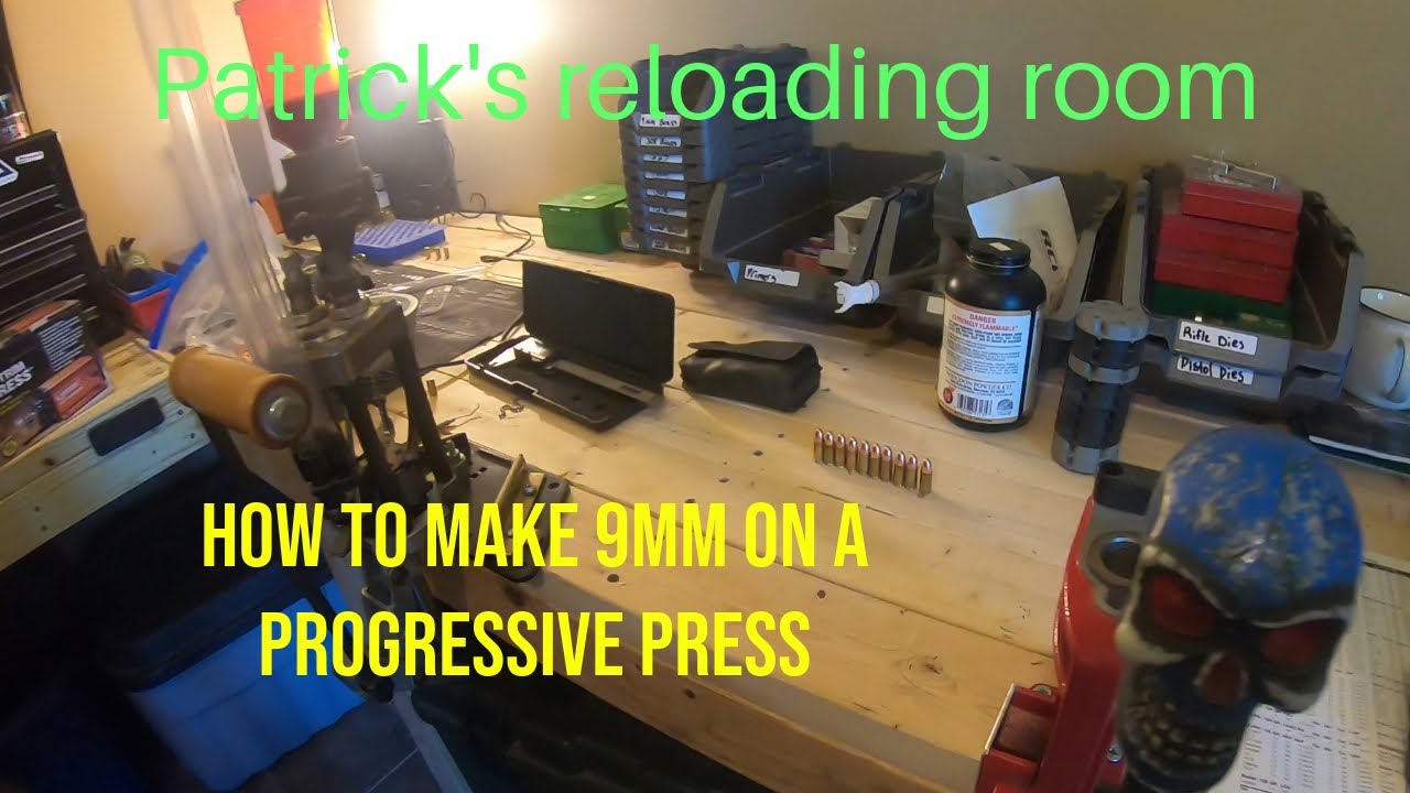 Reloading 9MM on a progressive press, Patrick's Version