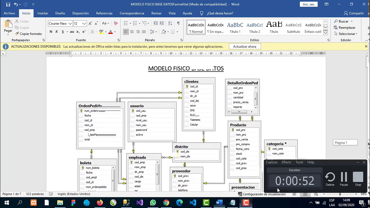 BASE DE DATOS PARA FARMACIA GRATIS EN SQL SERVER 2019(script) - YouTube
