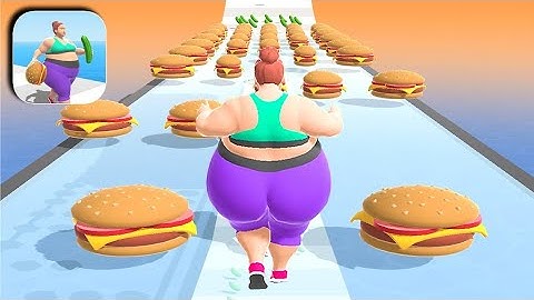 Fat 2 Fit All Levels Mobile Walkthrough Gameplay iOS,Android Mix Level Update Alltrailer MJGTA0
