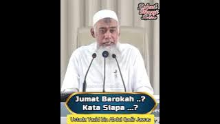 Jumat Berkah ? Kata Siapa ? | Ustadz Yazid bin Abdul Qadir Jawas #salaf #jumatberkah #jumat