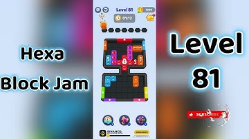 🎮 Hexa Block Jam Level 81 Walkthrough | Easy Tips to Win | Go Answer