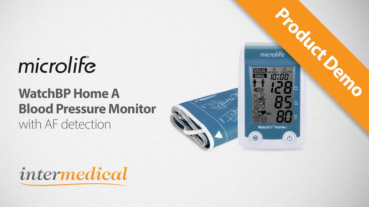 Microlife WatchBP Home A (AFIB) Digital Blood Pressure Monitor – Medical  Supplies