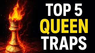 Top 5 Queen Traps You Must Know in Chess!