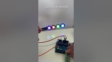 LED WS2812B RGB Mas informacion por DM! #led #arduino #rgb #striplights #electronics #fyp #storytime