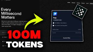100 Million FREE AI Tokens! Inception Labs Mercury 2.5 API (1,100 Tokens/Sec)