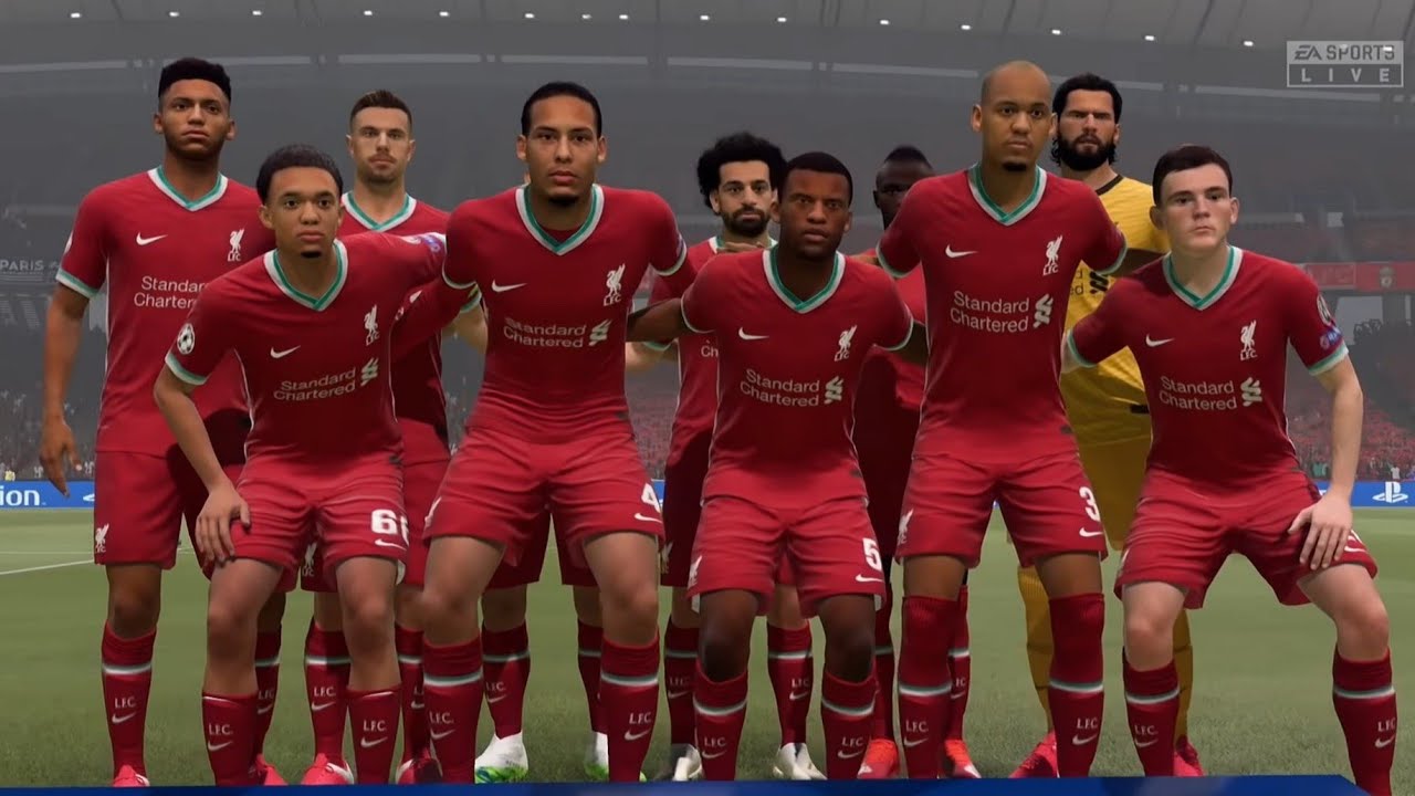 FIFA 21 - ALL LIVERPOOL FC PLAYER FACES