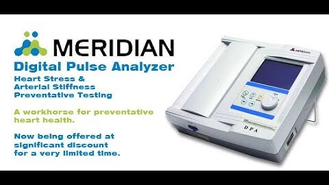 Using the Meridian Digital Pulse Analyzer